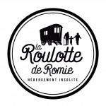 logo La roulotte de Romie, location roulotte camargue